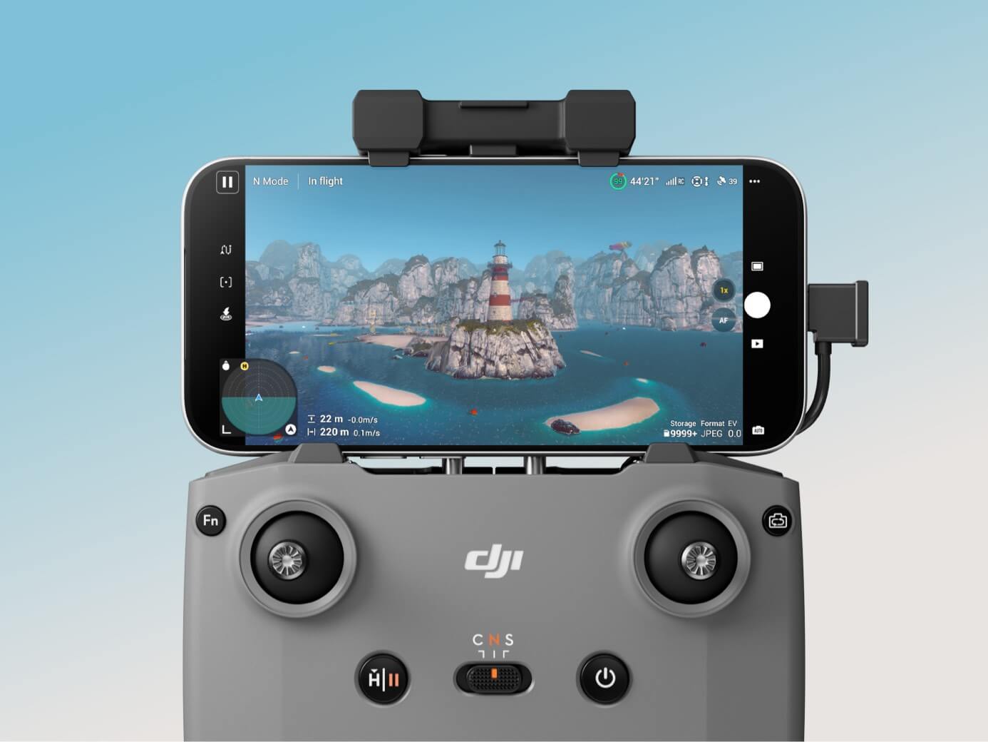 Practica con seguridad con la aplicación DJI Simulator
